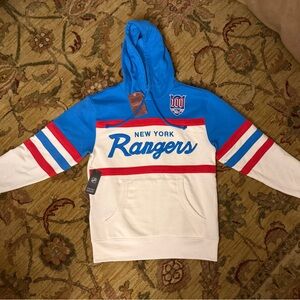 Mitchell & Ness Ranger”s Head Coach Hoodie. Size Medium.